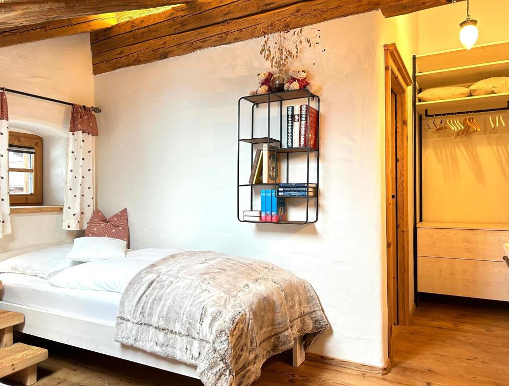 Postel nebo postele na pokoji v ubytování Almhaus Chalet 607 - Lachtal