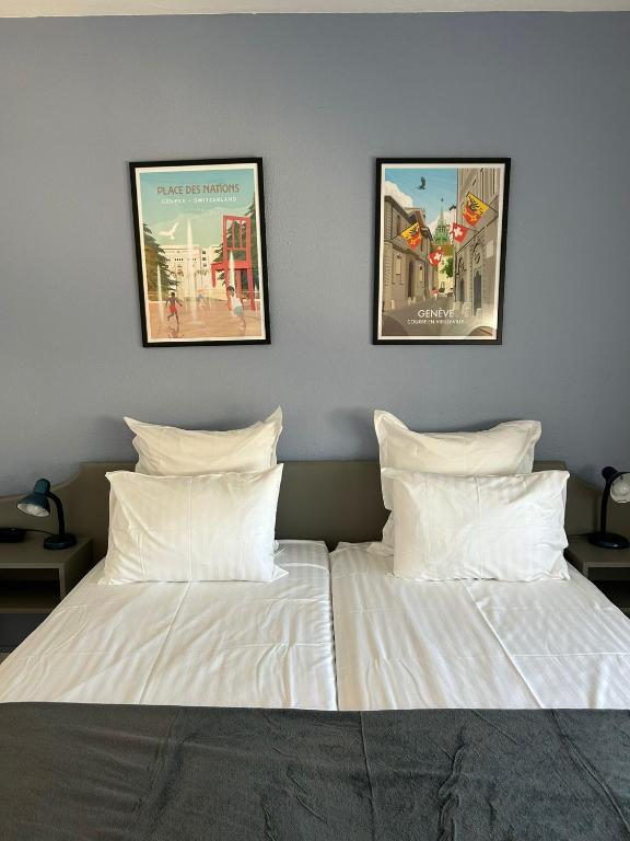 Postel nebo postele na pokoji v ubytování Primadom Aparthotel