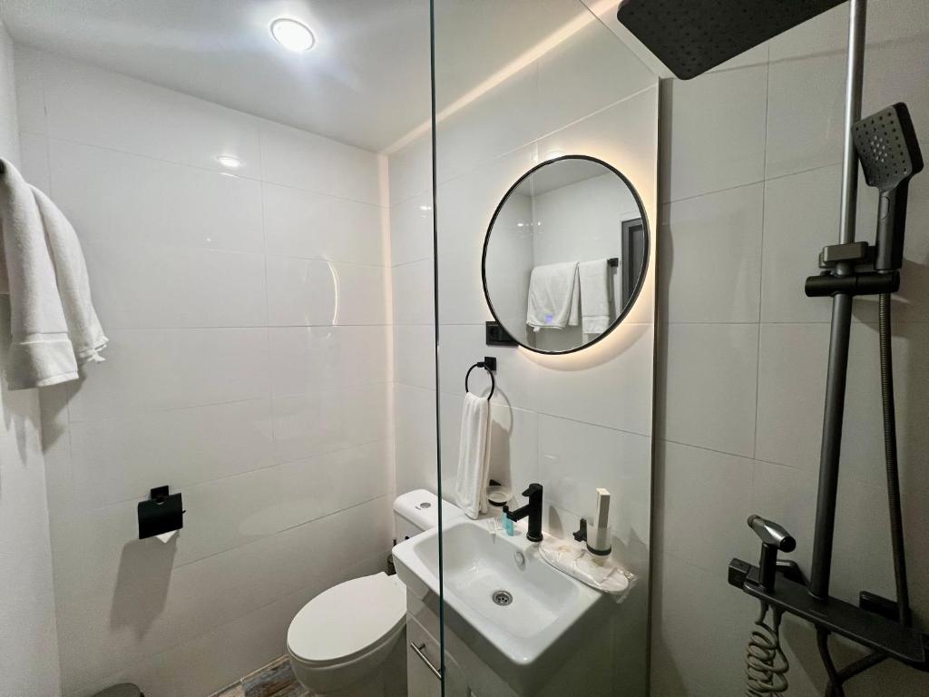 Koupelna v ubytování MANSION HOTEL YEREVAN