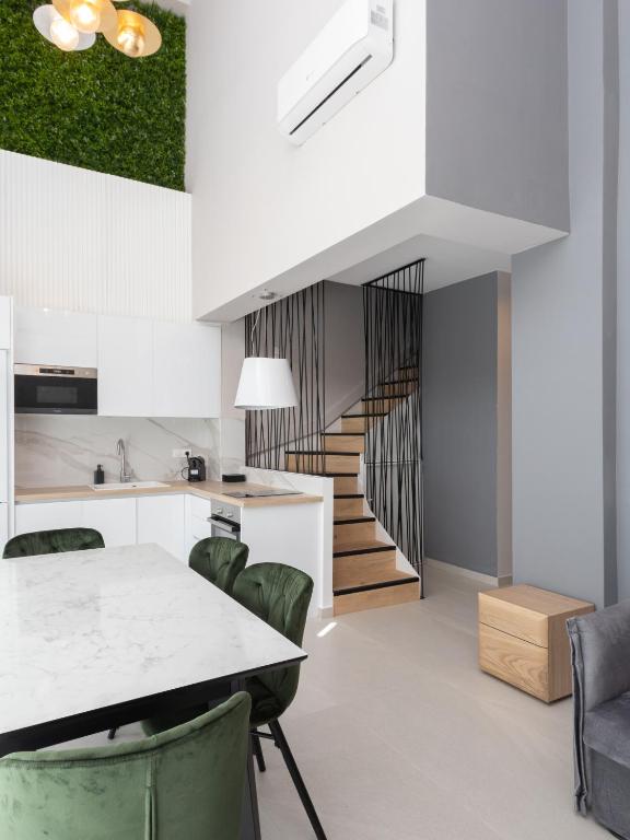 LUX&EASY Athens Downtown Residences - 带按摩浴缸的两卧室套房