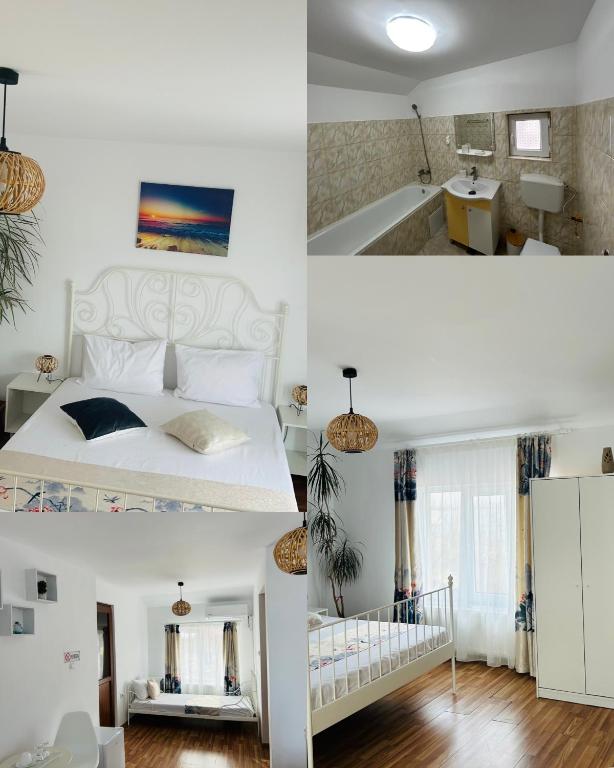 Kuchyň nebo kuchyňský kout v ubytování Lake View House