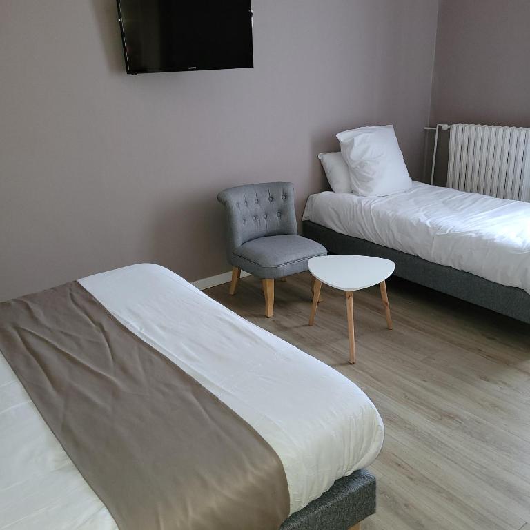 Logis Auberge Des Voyageurs - Camera Tripla