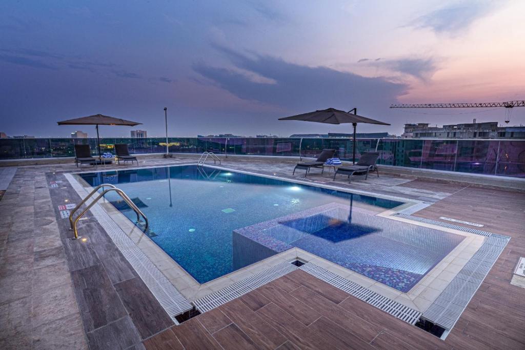 Bazén v ubytování Green Park Hotel nebo v jeho okolí