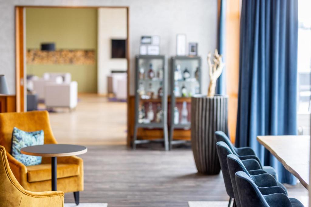 Posezení v ubytování Parkhotel Ropeter