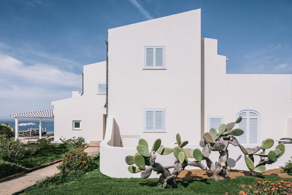 O edifício onde o hotel está situado