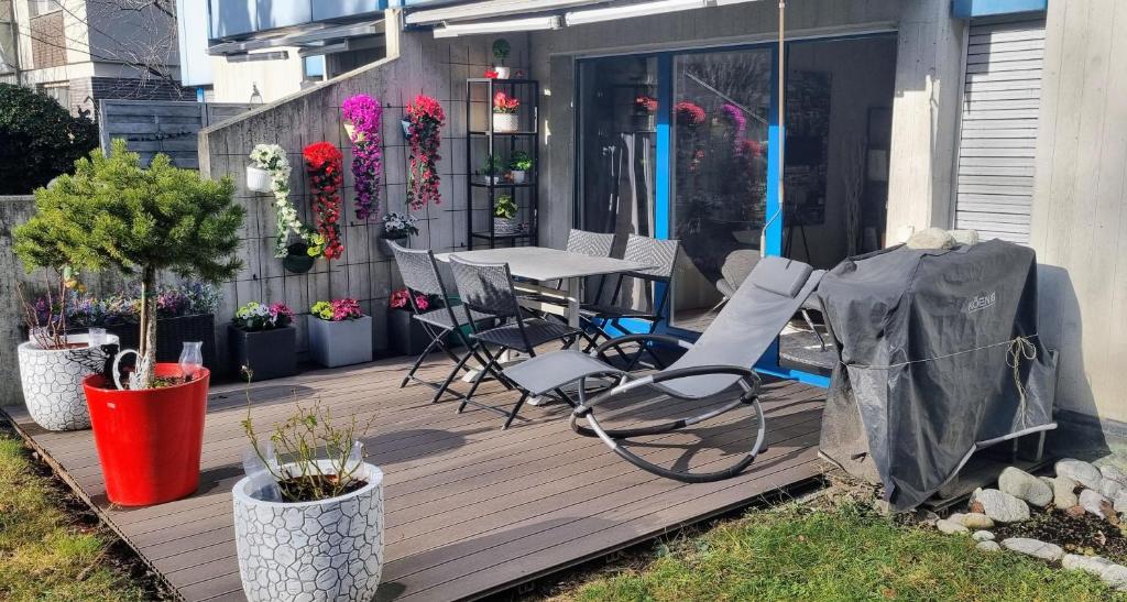 Budova, kde se apartmán nachází