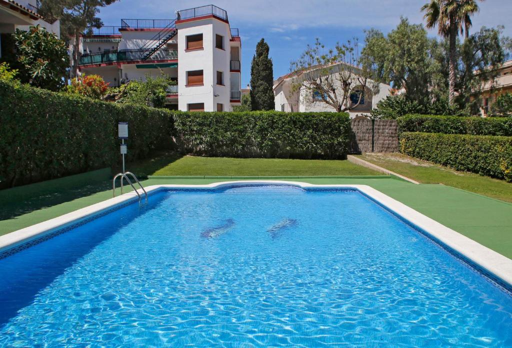 Bazén v ubytování AT044 Cerca de la playa, con piscina y airco nebo v jeho okolí