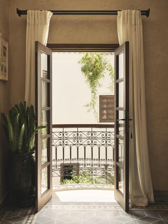Balkón nebo terasa v ubytování IZZA Marrakech