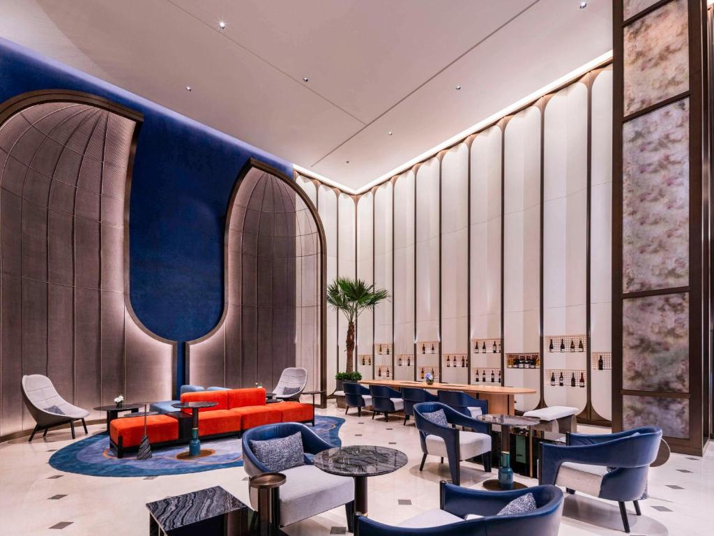 Posezení v ubytování Novotel Shanghai JingAn