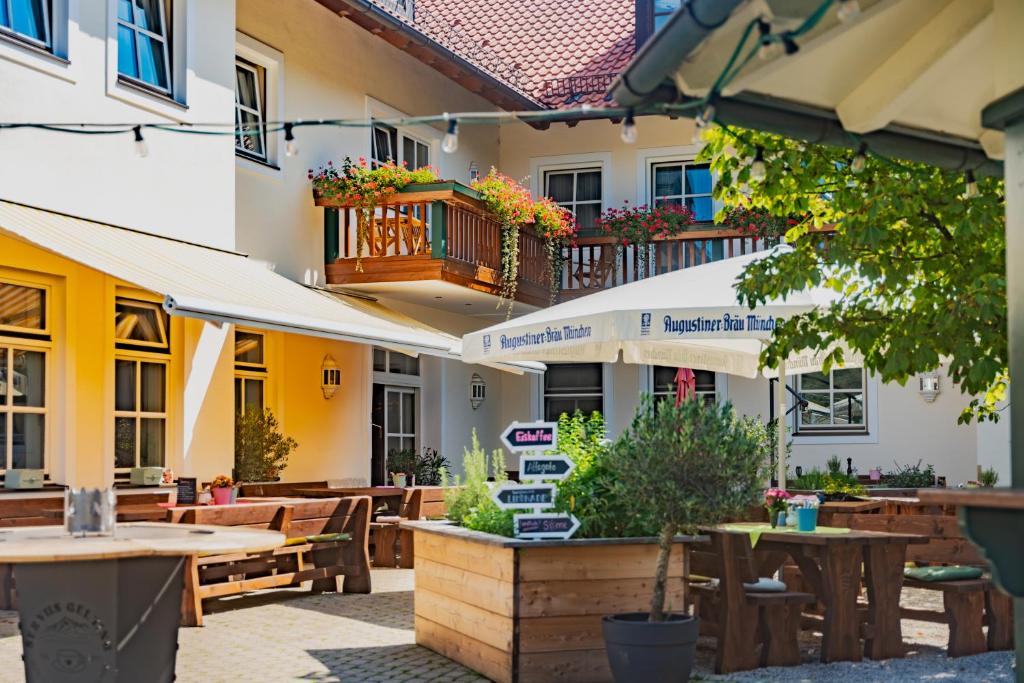 Posezení v ubytování Servus Gelting