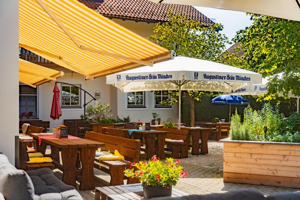 Zahrada ubytování Servus Gelting