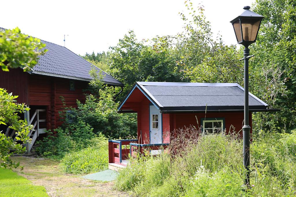 Zahrada ubytování Olsbacka Gård