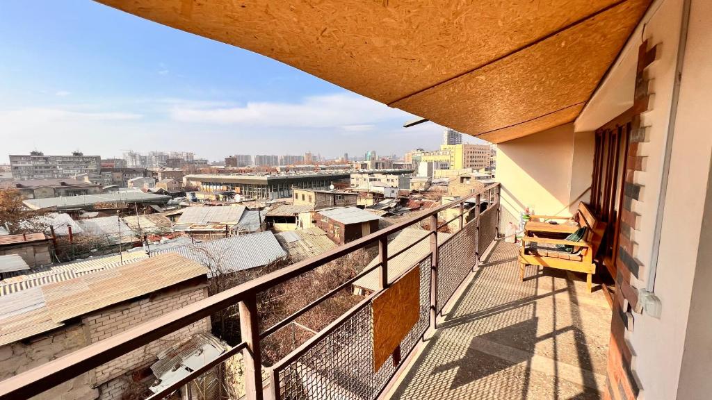 Balkón nebo terasa v ubytování Elross Hotel