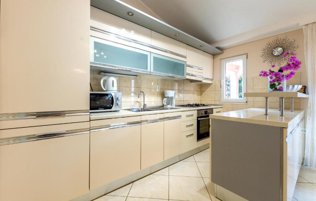 Kuchyňa alebo kuchynka v ubytovaní Apartment Raduniceva V