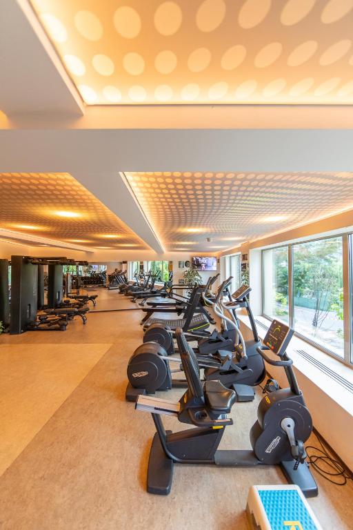 Gimnasio o equipo deportivo en Grand Hotel Belvedere