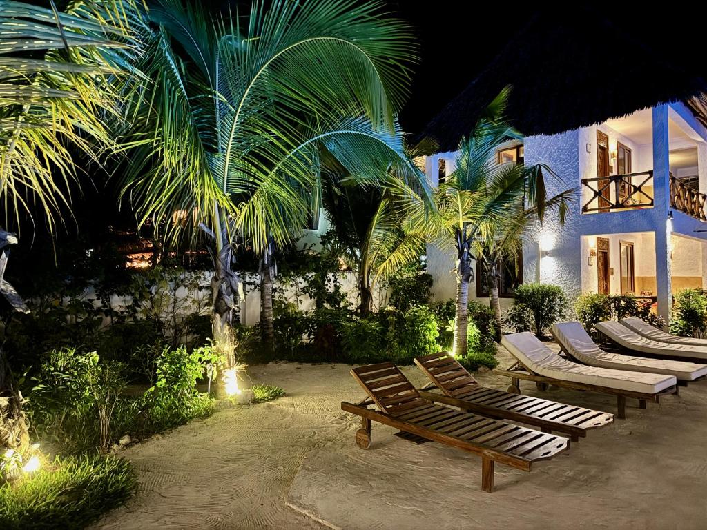 Zahrada ubytování Mayai Ocean Resort