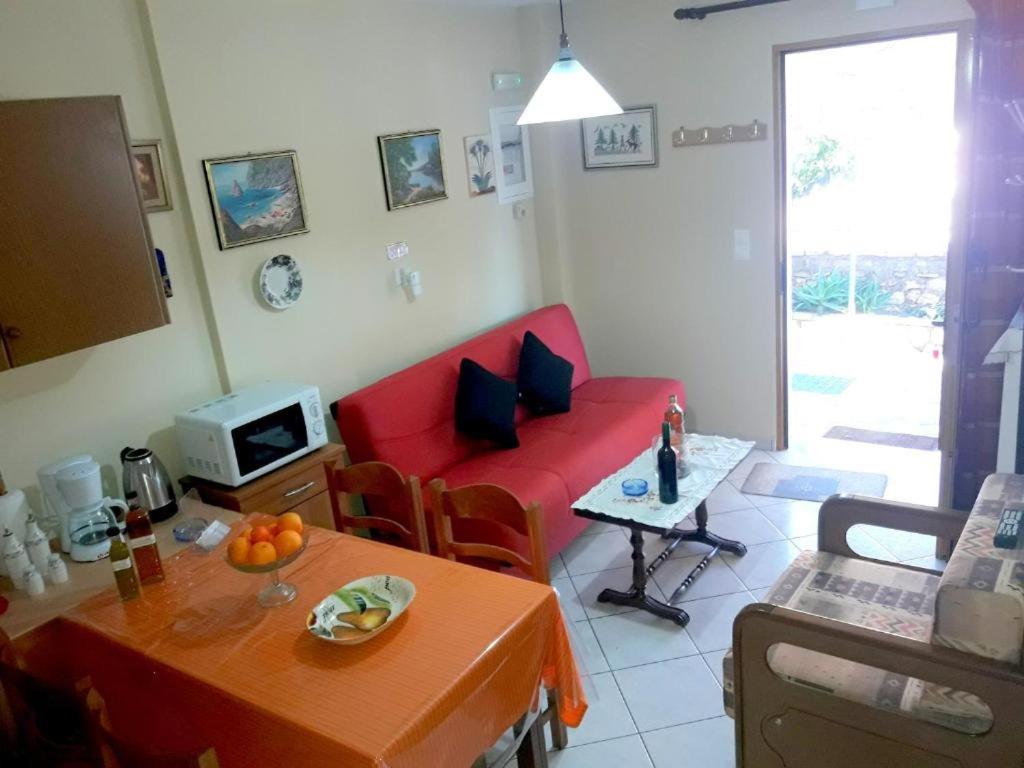 Posezení v ubytování IOLI Apartment