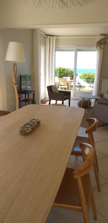 Posezení v ubytování Vue exceptionnelle en front de mer, 8 personnes