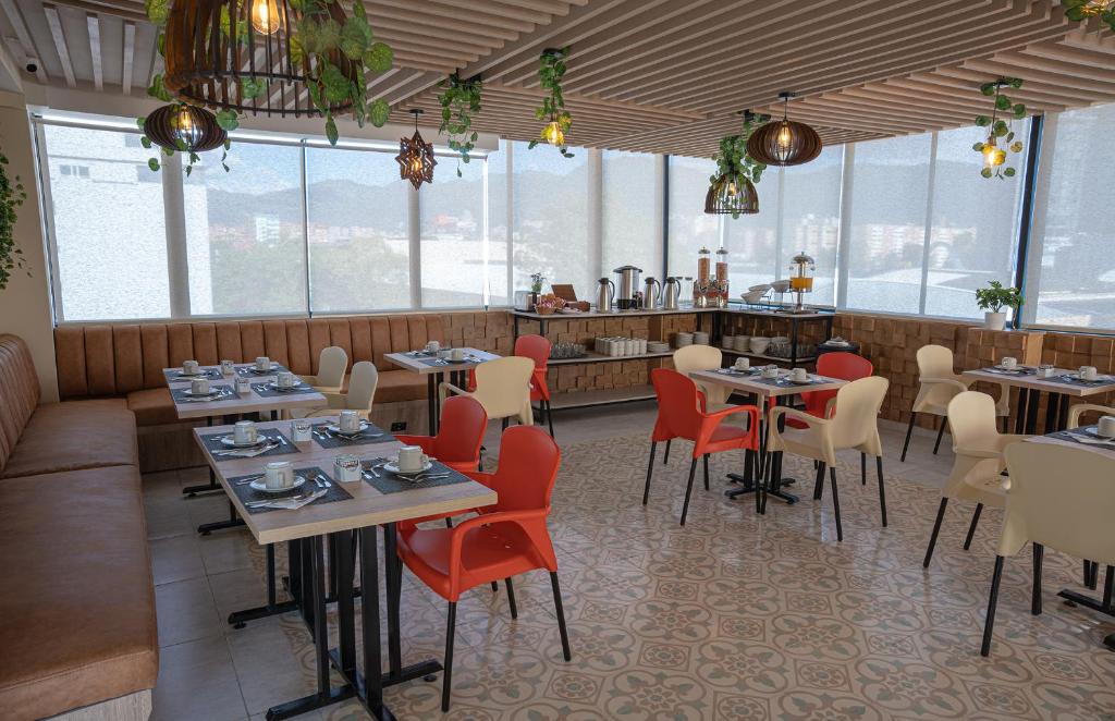 Restaurace v ubytování Hotel Fontana Bogotá - Corferias