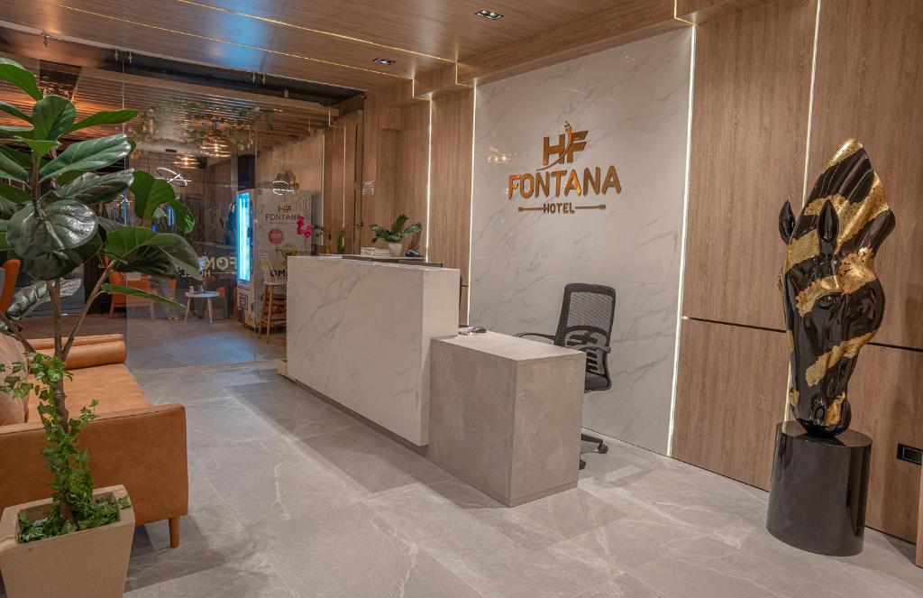 Vstupní hala nebo recepce v ubytování Hotel Fontana Bogotá - Corferias