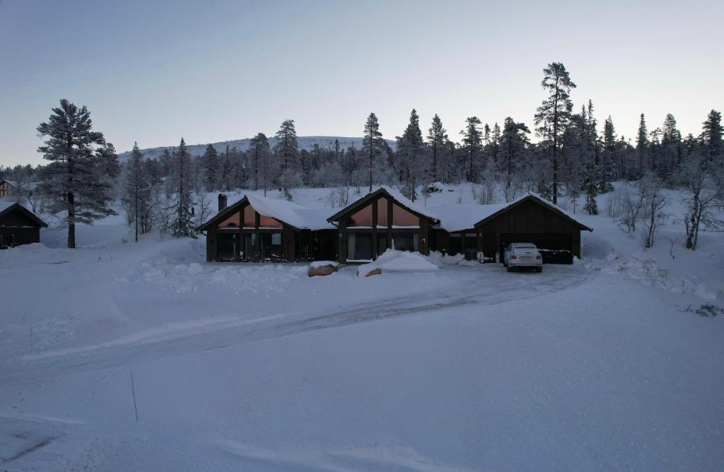 Το Luxurious Mountain Lodge τον χειμώνα