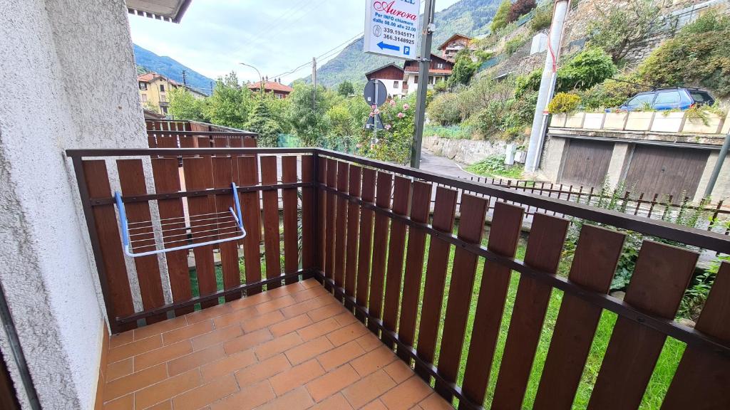 Balkón nebo terasa v ubytování Albergo Meublé Aurora