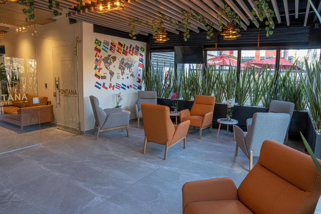 Posezení v ubytování Hotel Fontana Bogotá - Corferias