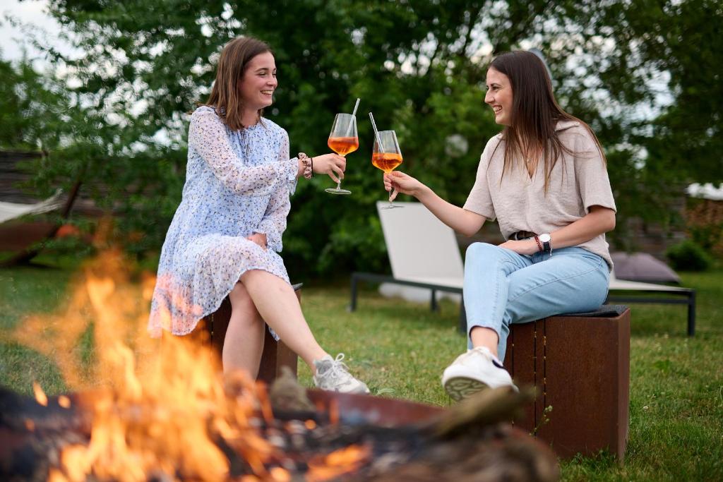 Nápoje v ubytování WeinHotel Fritz Walter