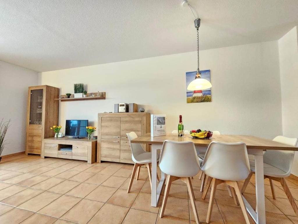 Køkken eller tekøkken på Ferienhaus Baltrumkieker Mitte