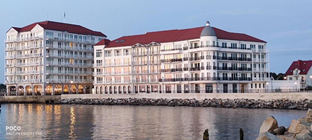 Bygningen som lejligheden ligger i