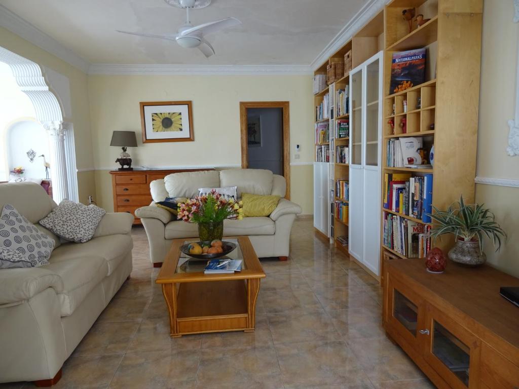 Posezení v ubytování Villa Denia