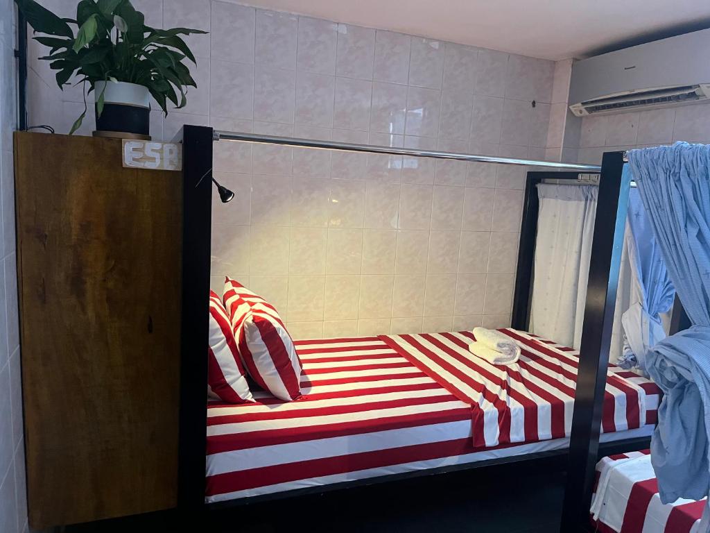 Postel nebo postele na pokoji v ubytování Por Chey
