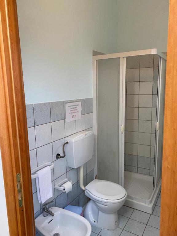 Koupelna v ubytování B&B Quattromulini !!