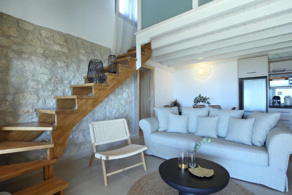 Posezení v ubytování Georgia Villas