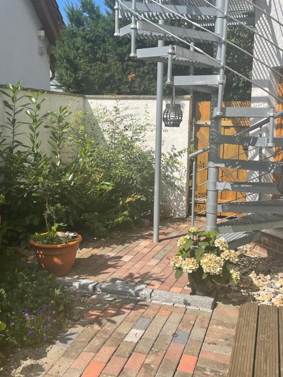 Zahrada ubytování Elbinger Str. 28