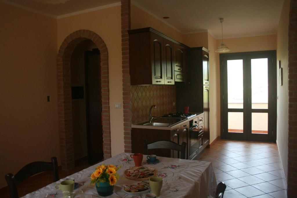 Kuchnia lub aneks kuchenny w obiekcie B&B del Castagneto