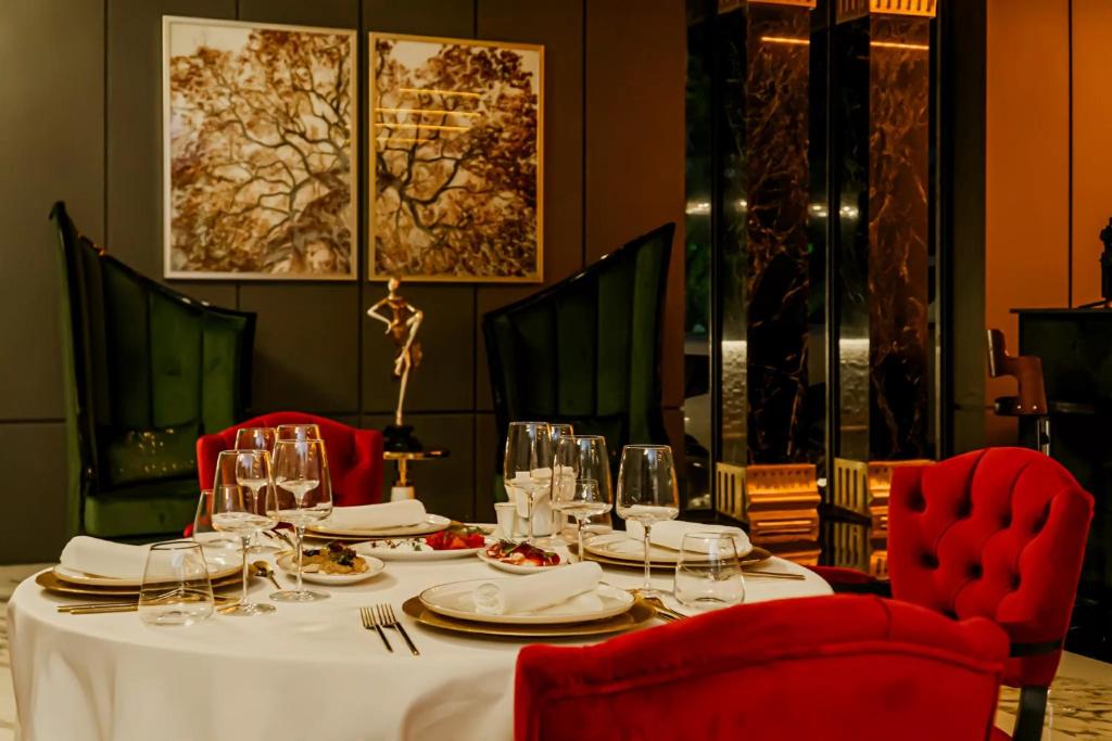 Posezení v ubytování Villa Elysium Park & SPA