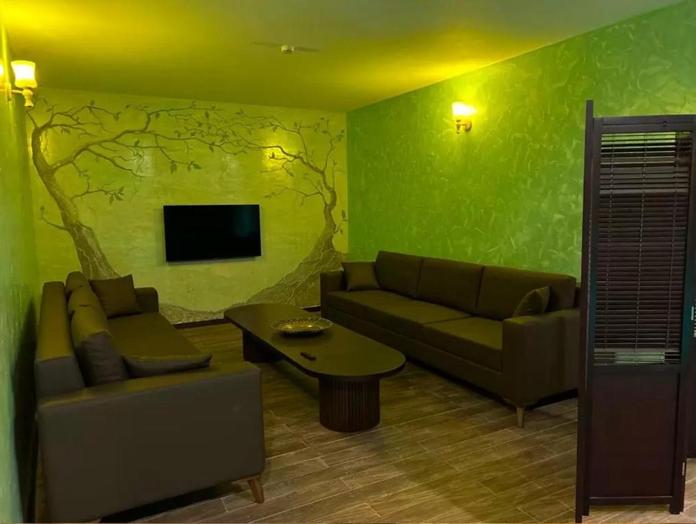 Posezení v ubytování Villa Elysium Park & SPA