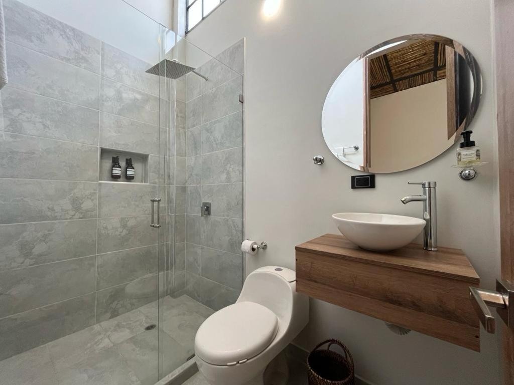 Koupelna v ubytování Casa 121, calle 121 no 7-18