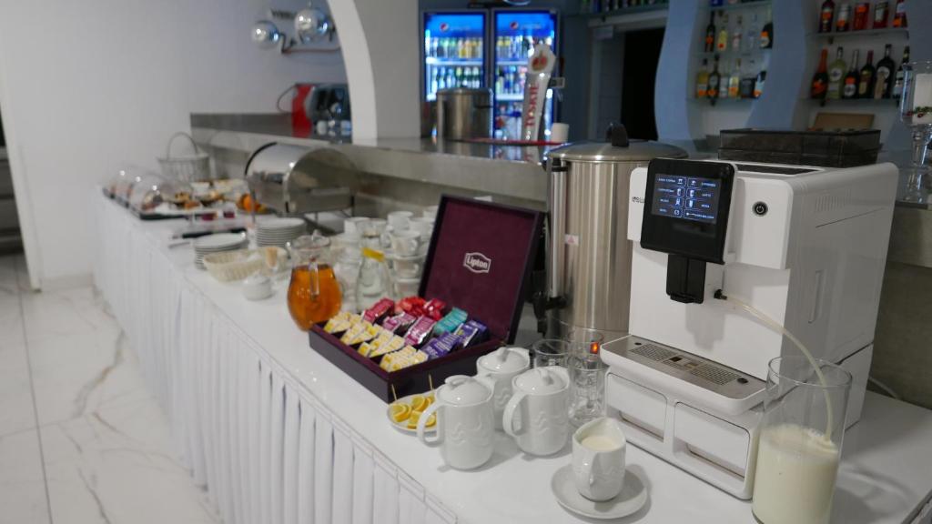 licznik w sklepie ze sterydami w obiekcie Motel Za Miedzą w mieście Bralin