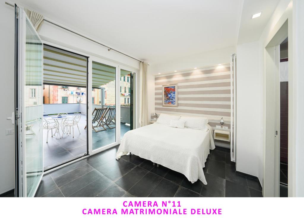 Posteľ alebo postele v izbe v ubytovaní I Tibei Guesthouse Affittacamere