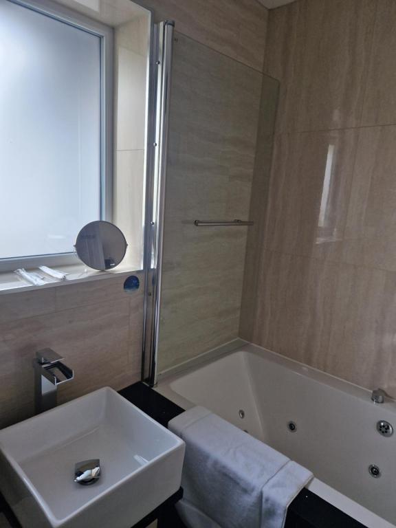 Koupelna v ubytování Posyrooms