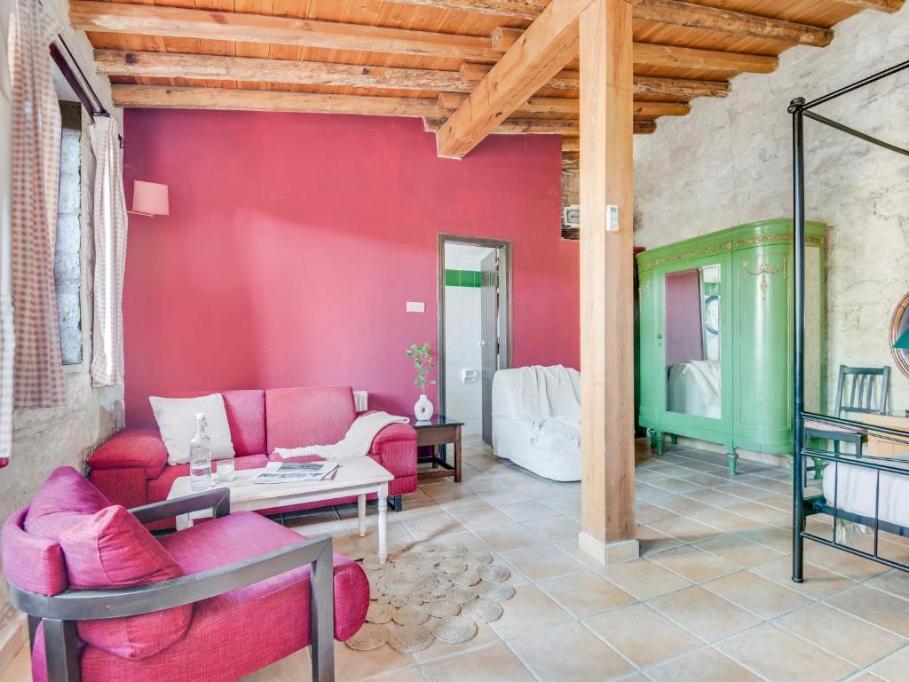 Posezení v ubytování Cornaro House
