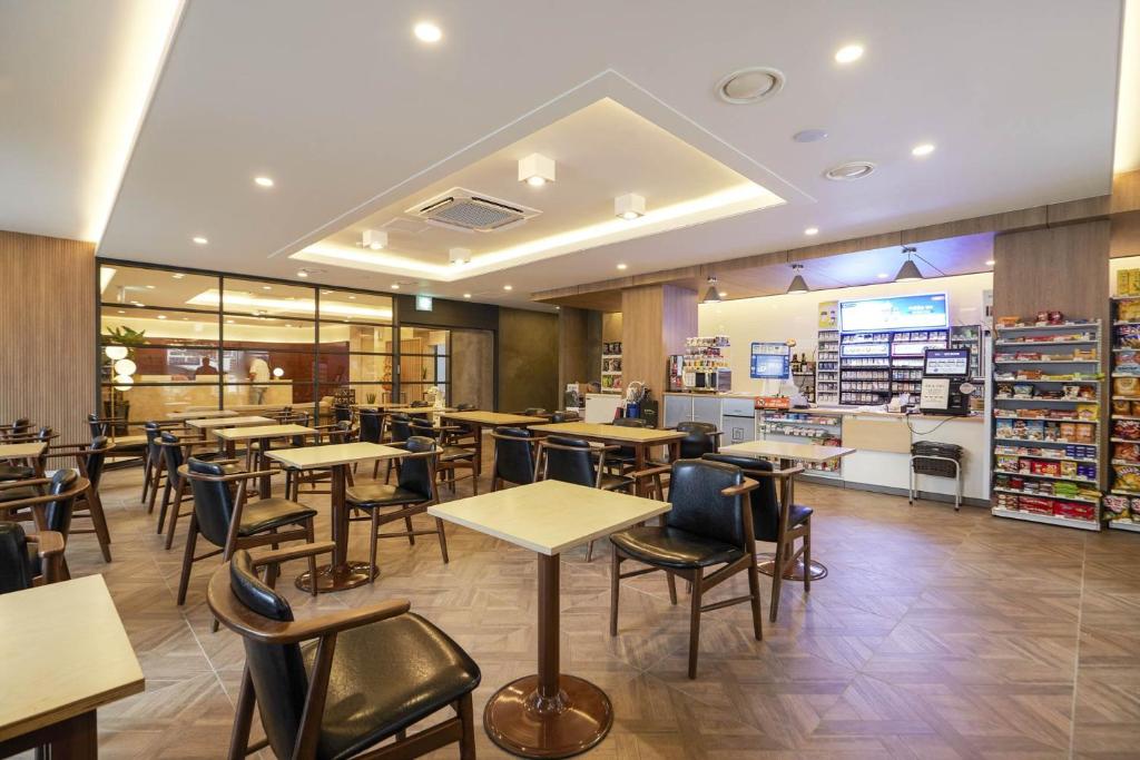 Restaurace v ubytování Browndot Suwon cityhall