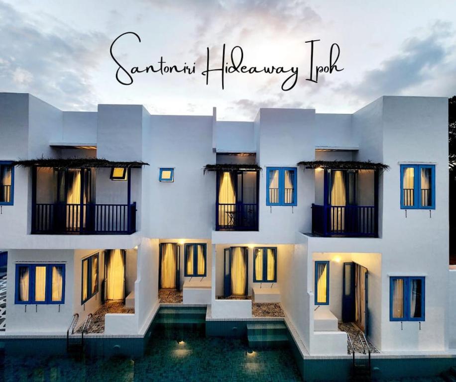 Balkón nebo terasa v ubytování Ipoh Santorini Hideaway - Hotel Inspired