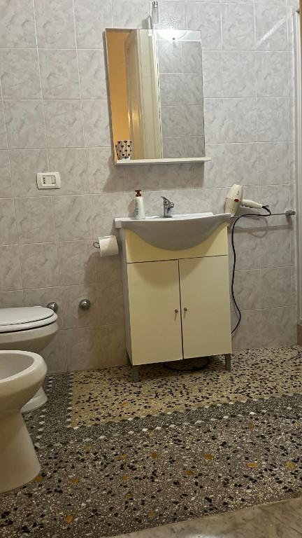 Koupelna v ubytování Salento b&b Trepuzzi