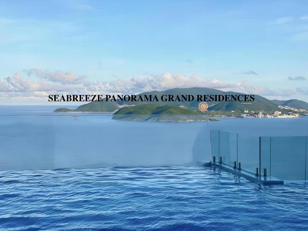 una rappresentazione delle riserve principali di sierra pampanga dall’acqua di SeaBreeze Panorama Grand Residences a Nha Trang