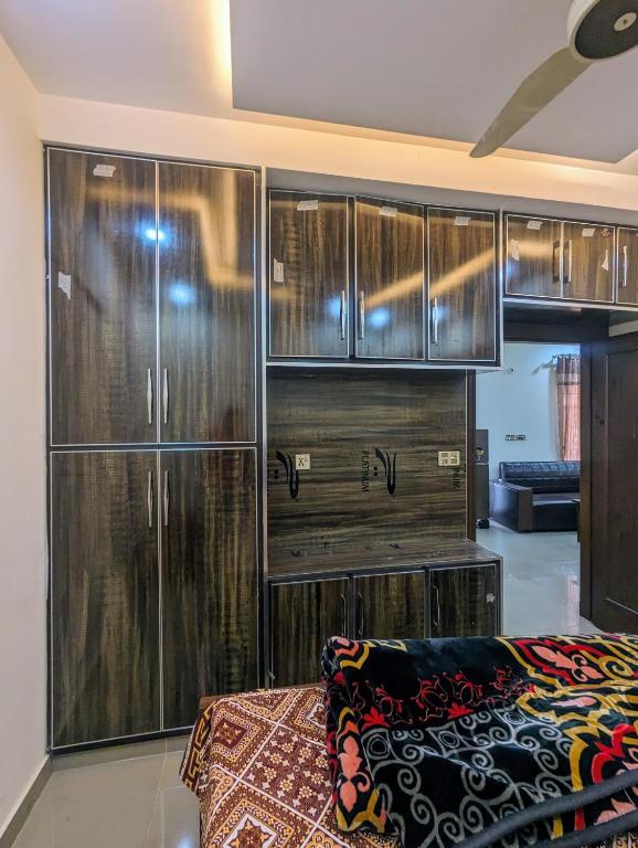 Kuchyň nebo kuchyňský kout v ubytování Capital Lodges