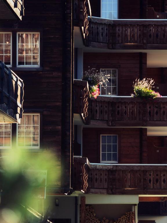 Balkón nebo terasa v ubytování Boutique Hotel La Cabane