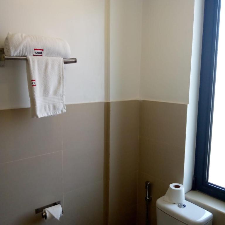 Koupelna v ubytování Imperial Hotel Express